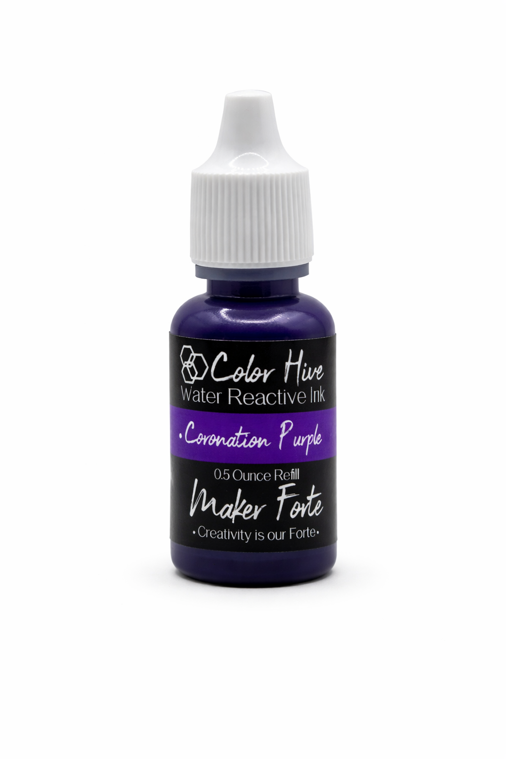 Coronation Purple Re-inker – Color Hive Water Reactive Ink Refill