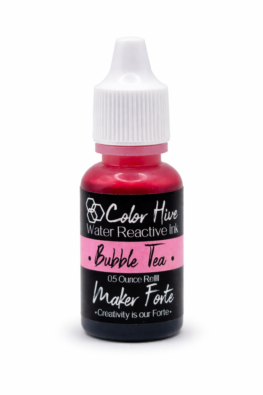 Bubble Tea Re-inker – Color Hive Water Reactive Ink Refill by Maker Forte