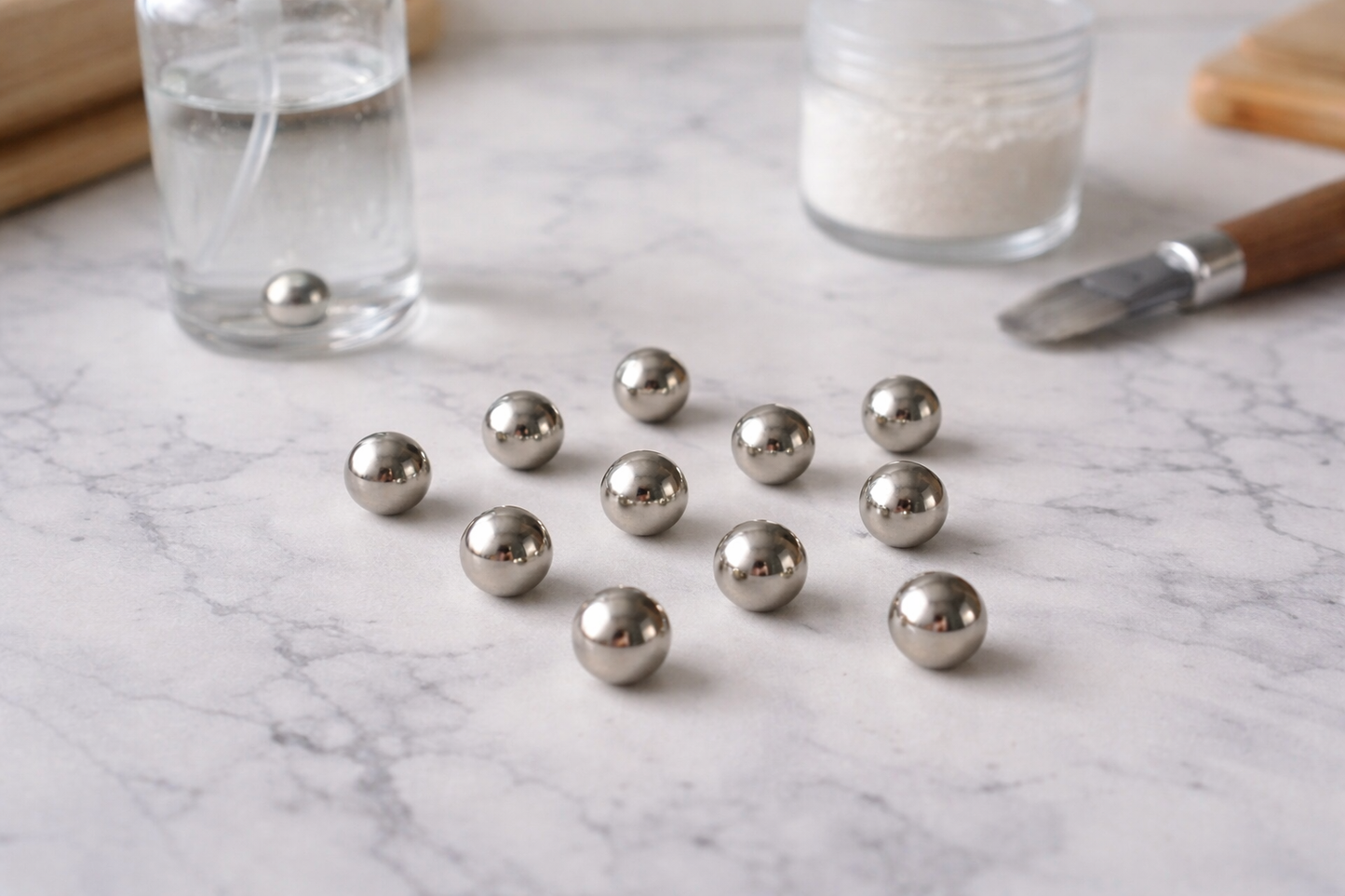 Mixing Beads – Stainless Steel Agitator Balls (10 Pack)