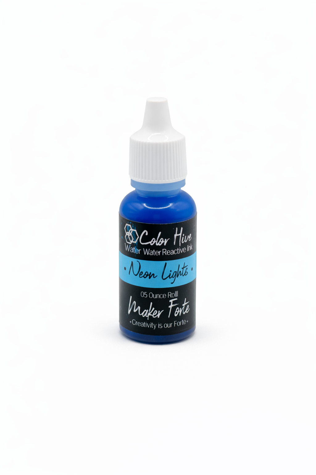 Neon Lights Re-inker – Color Hive Water Reactive Ink Refill by Maker Forte