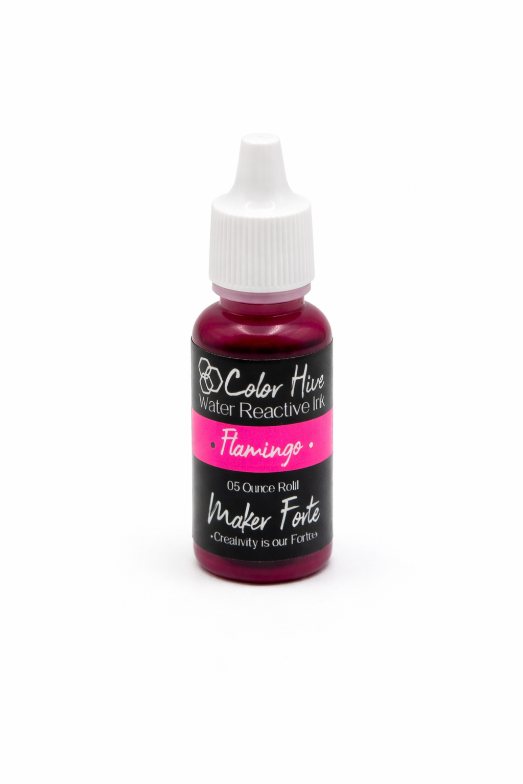 Flamingo Re-inker – Color Hive Water Reactive Ink Refill by Maker Forte
