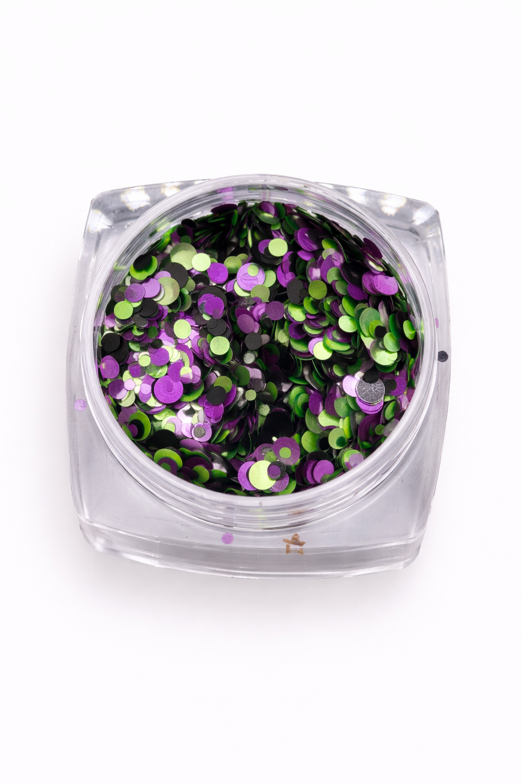 Witch’s Brew Shaped Confetti – Purple, Lime & Black Halloween Glitter Mix | Creative Alchemy Embellishments