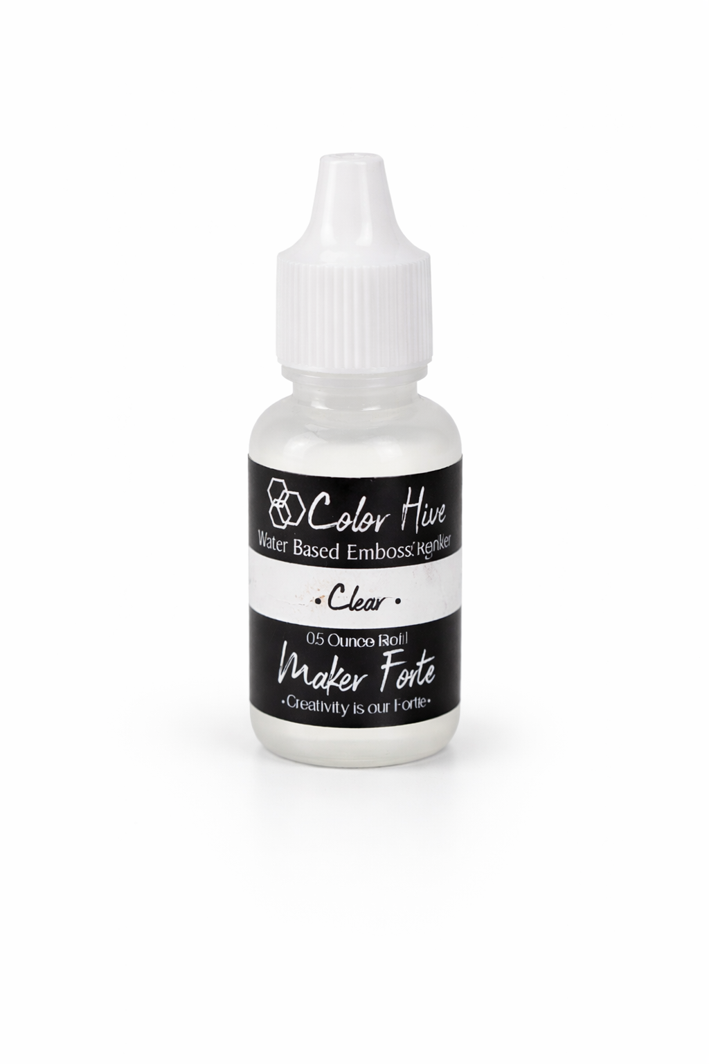 Clear Color Hive™ Ink Reinker – Watermark & Embossing Ink Refill | Glue Ink for Powders, Mixed Media & Stencil Techniques