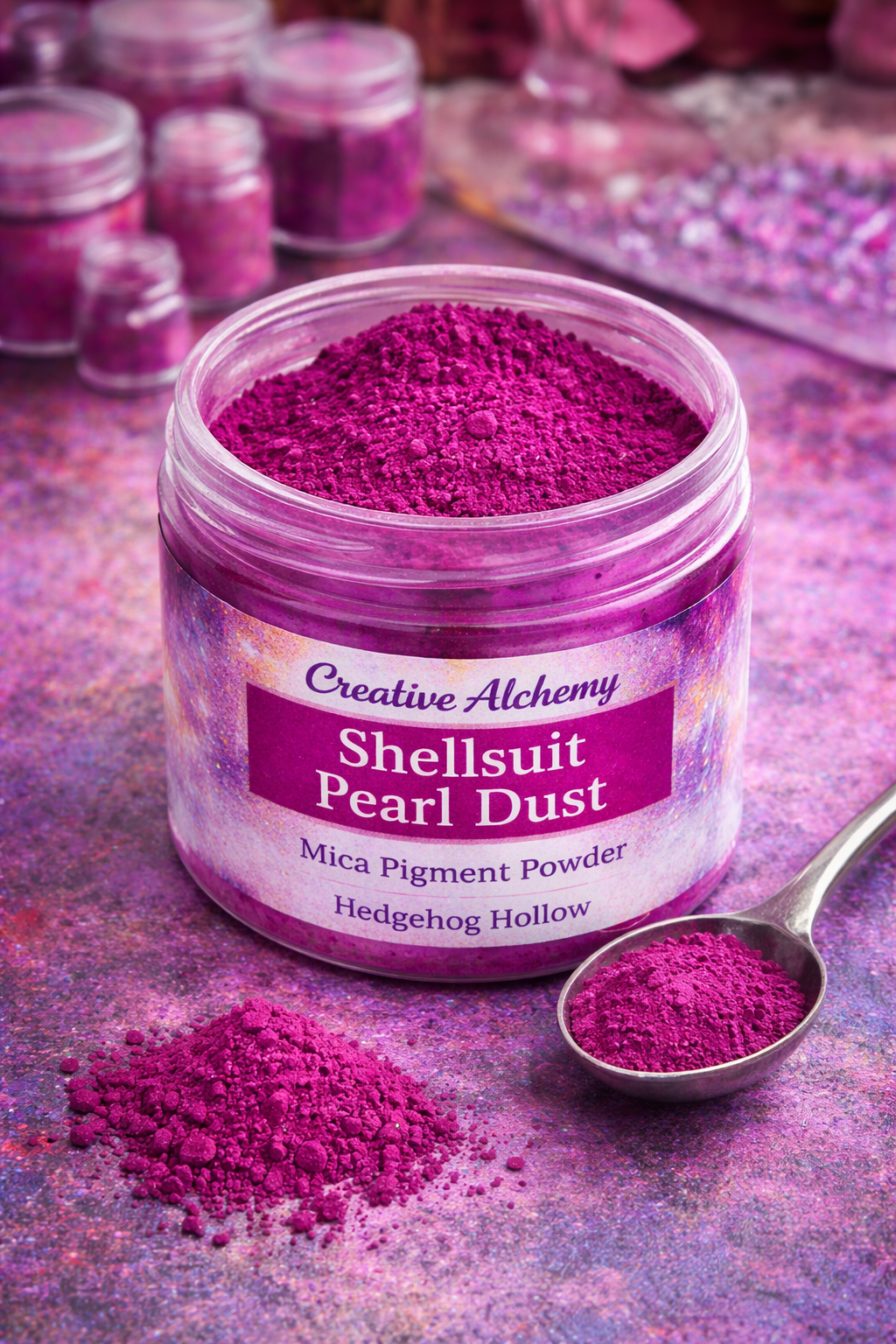 Shellsuit Pearl Dust – Creative Alchemy Mica Pigment Powder