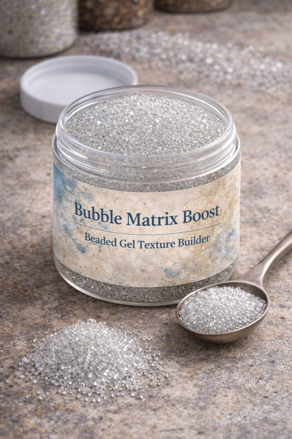 Bubble Matrix Boost – Beaded Gel Texture Builder (3oz)