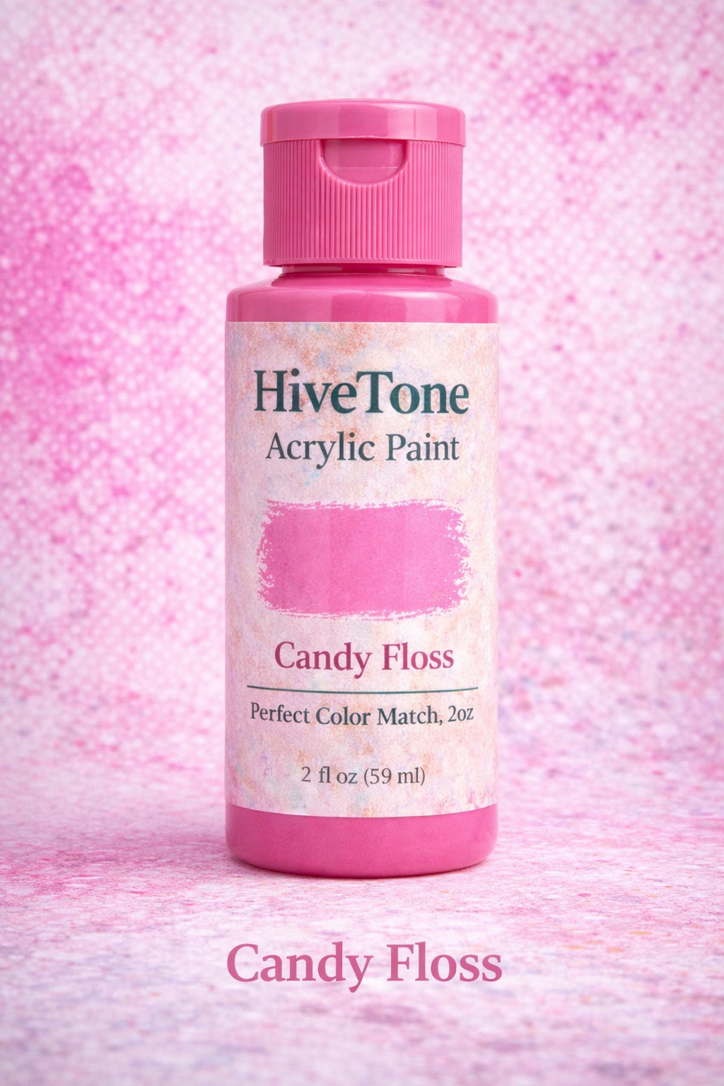 HiveTone Acrylic Paint – Candy Floss (2oz)