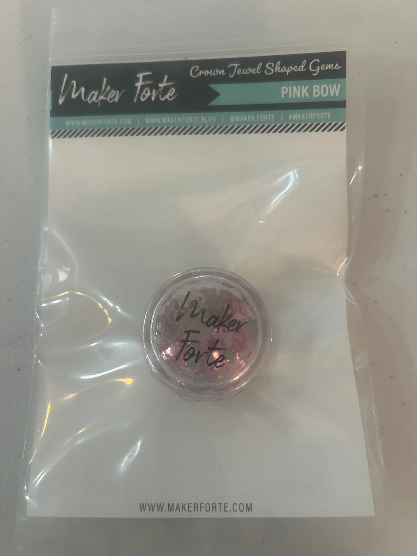 Pink Bow Gems