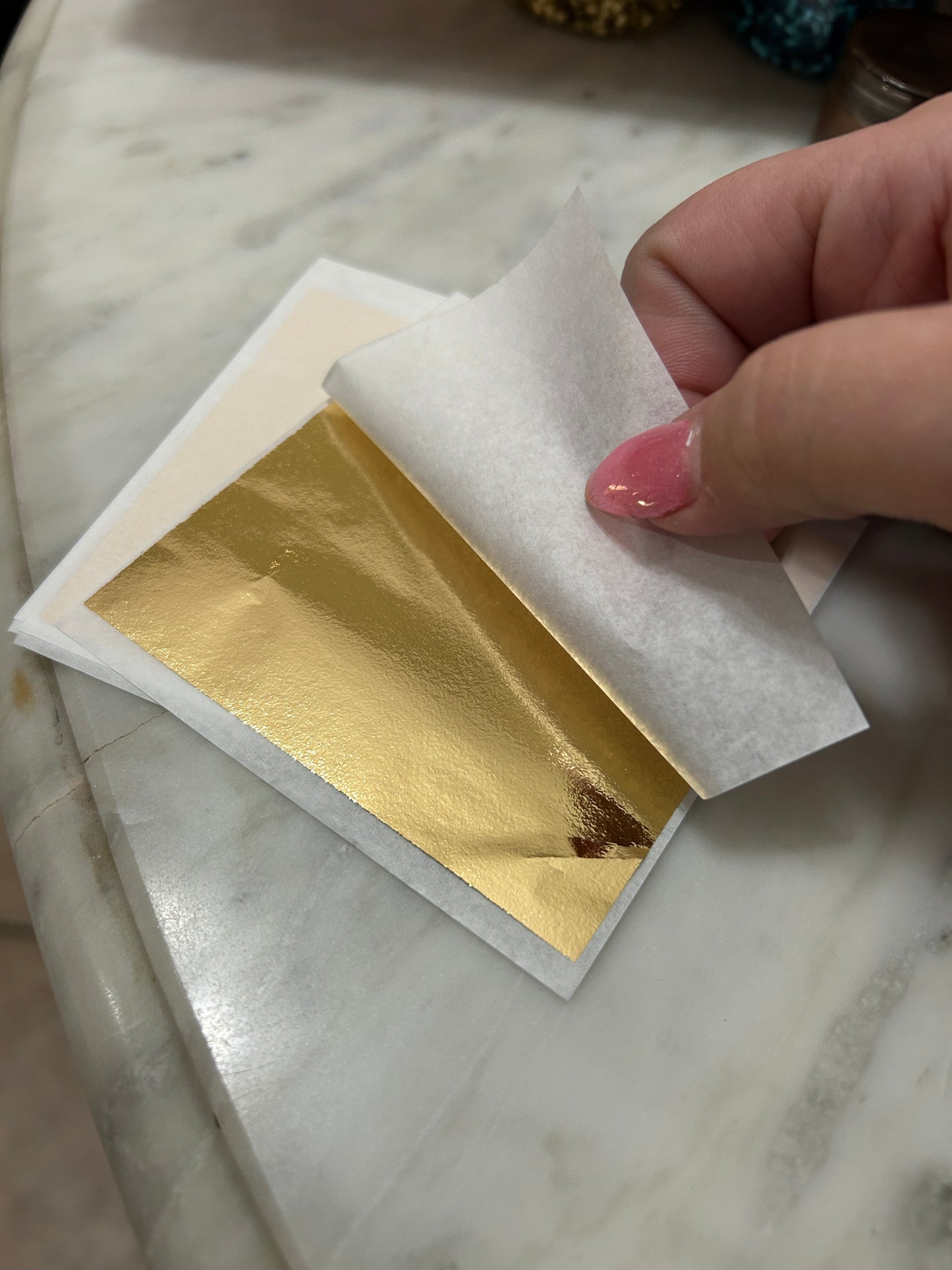 Foil Leaf Squares – Golden Era (15 Sheets)