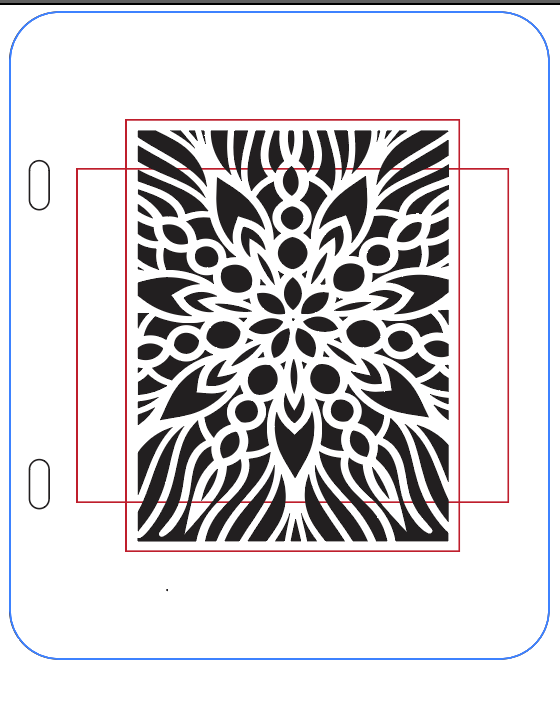Enchanted Poinsettia – 6x9 Creative Alchemy Stencil (Binder-Compatible)