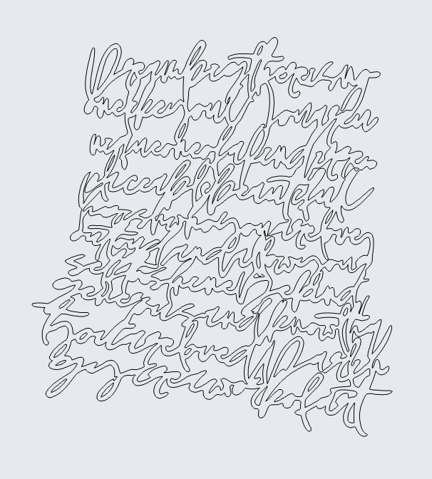 Dream Big Mask Stencil – Large Script Layering Stencil for Cardmaking, Mixed Media & Gel Press | Bold Background Design | Hedgehog Hollow