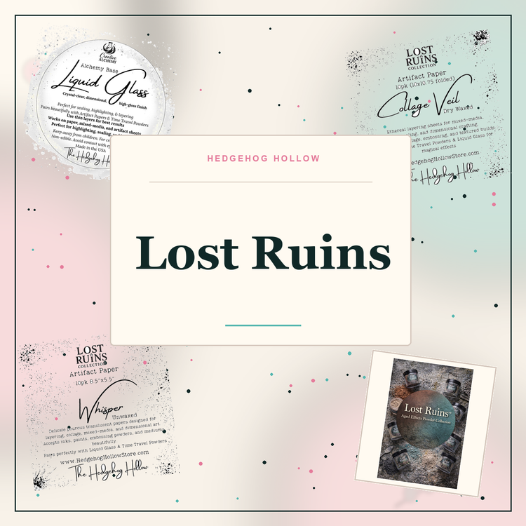 Lost Ruins – Aged Effects Powder Collection collection cover | Hedgehog Hollow