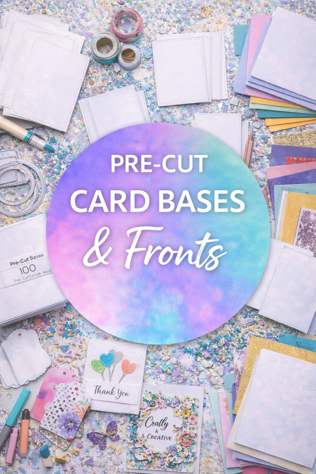 Pre-Cut Card Bases & Fronts