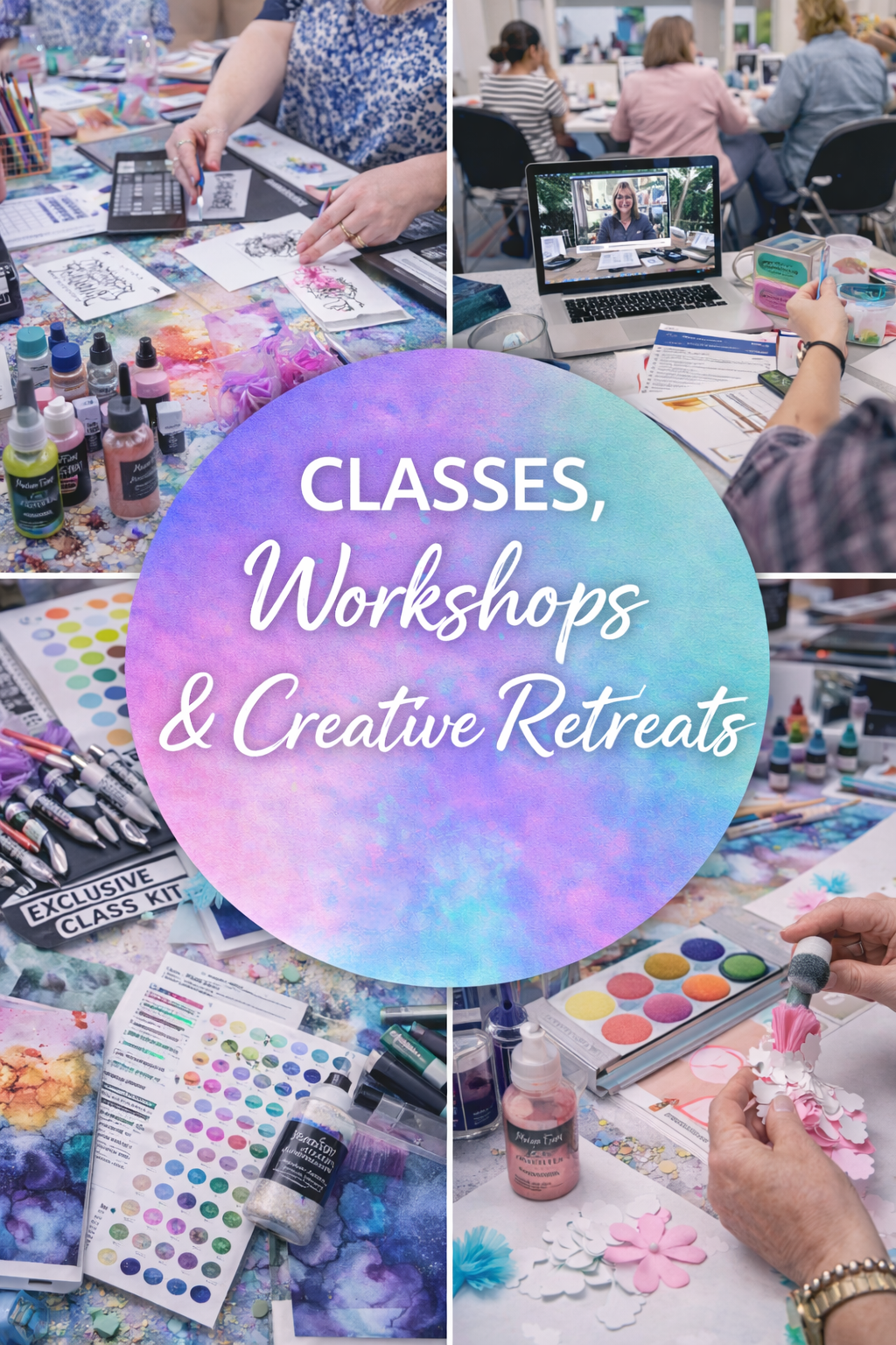 Classes, Workshops & Creative Retreats
