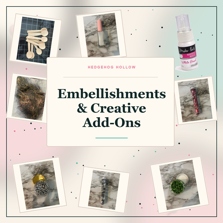 Embellishments & Creative Add-Ons collection cover | Hedgehog Hollow