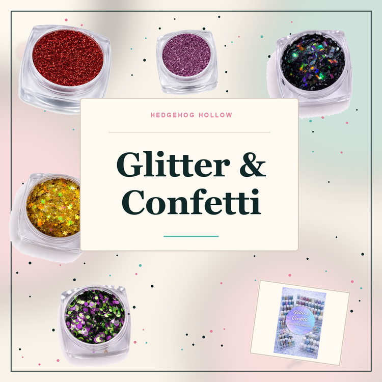 Glitter & Confetti – Sparkle Collection collection cover | Hedgehog Hollow