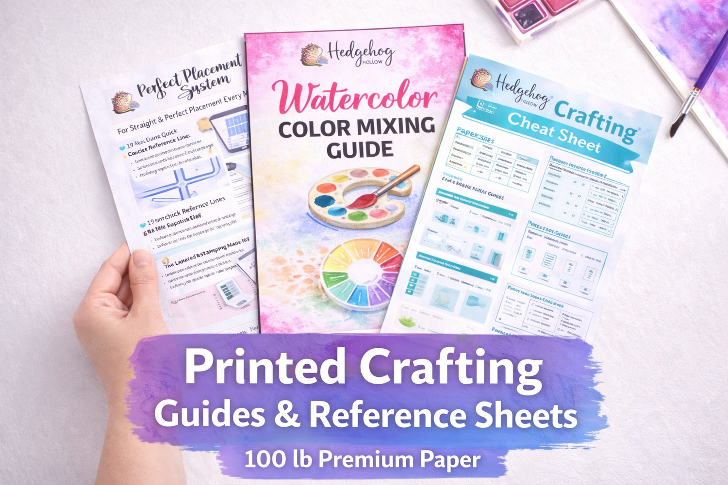 Printed Crafting Guides & Reference Sheets