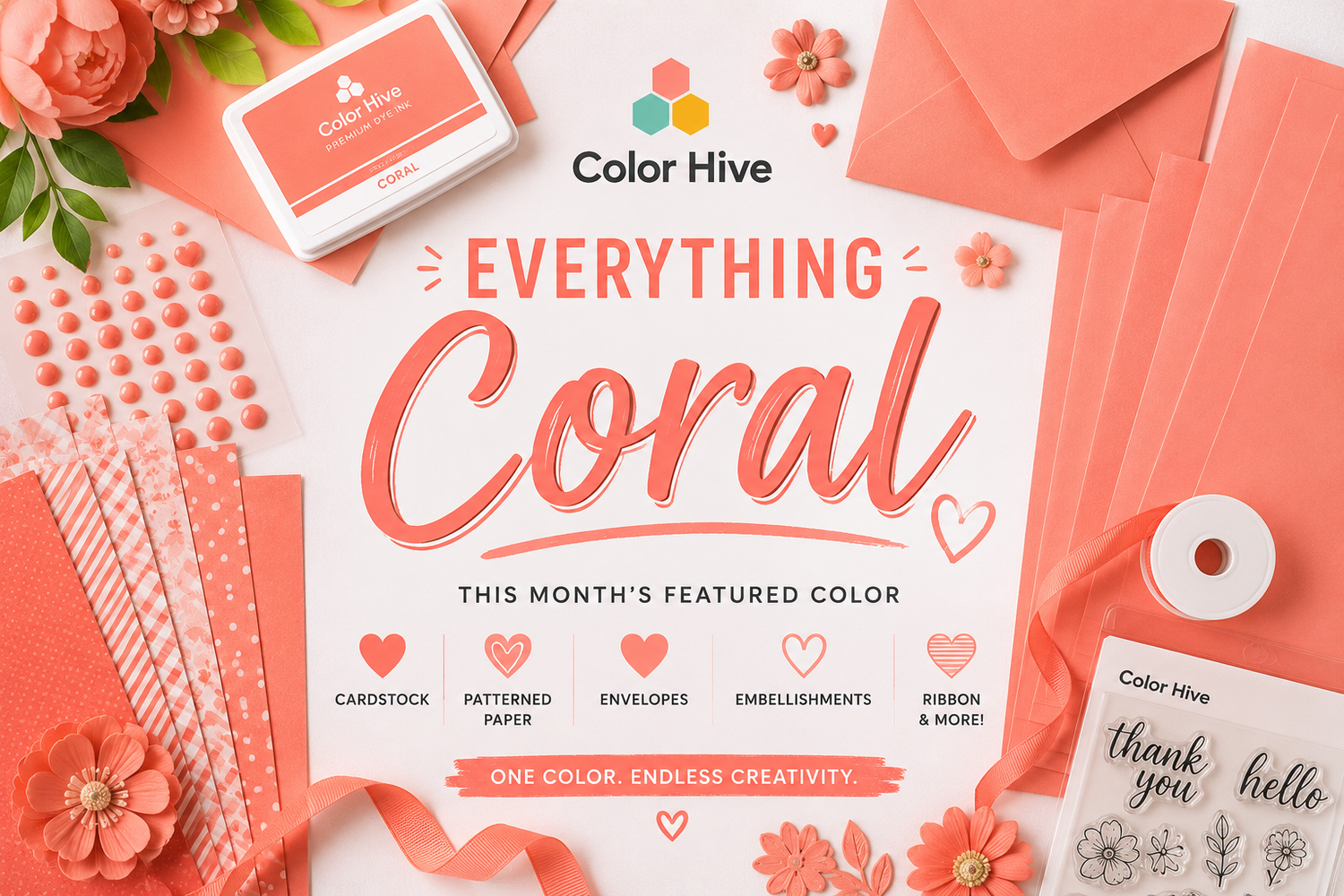Color Hive Coral
