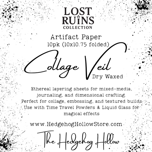Artifact Paper – Collage Veil (10 Sheets) | Lost Ruins Collection | Creative Alchemy