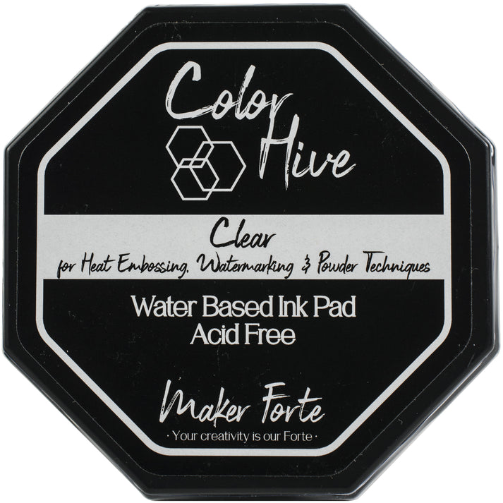 Clear Ink Pad | Premium Dye Ink Pad for Stamping – Hedgehog Hollow