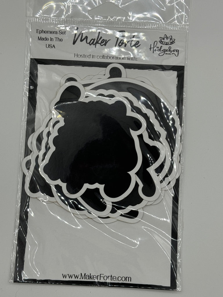 Back to School Negative Sentiment Cut Outs | Toner Reactive Foil Scrap Companion – Maker Forte