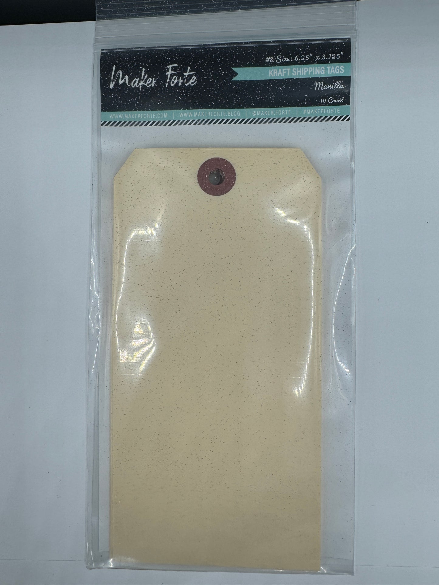 Manila Tags Kraft Tags Tags #8 10 Count