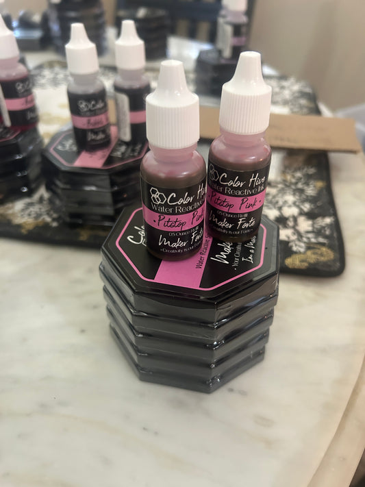Pitstop pink ink pad