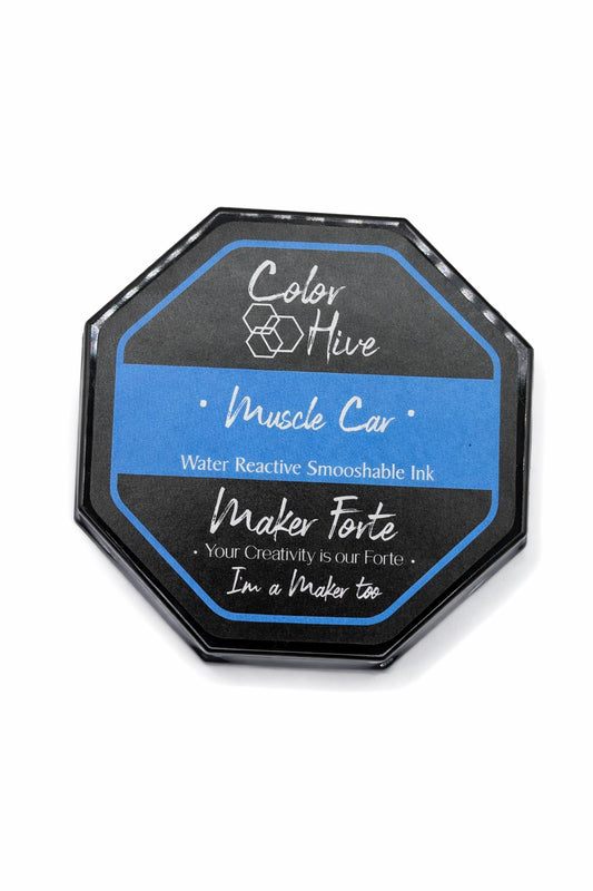 Muscle Car – Water Reactive Smooshable Ink Pad | Color Hive by Maker Forte