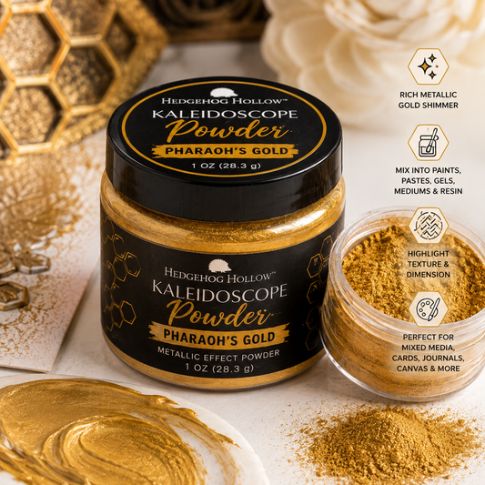Pharaoh’s Gold Kaleidoscope Powder – Metallic Gold Effect Powder
