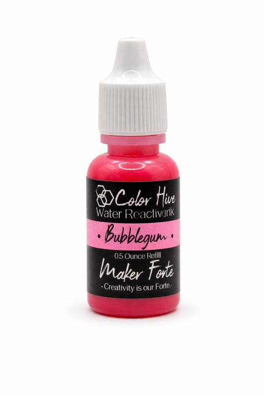 Bubblegum Re-inker – Color Hive Water Reactive Ink Refil