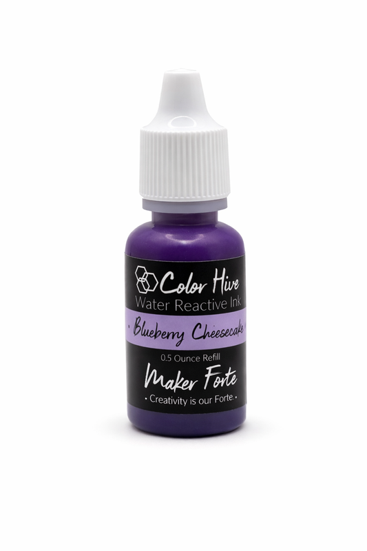 Blueberry Cheesecake Re-inker – Color Hive Water Reactive Ink Refill
