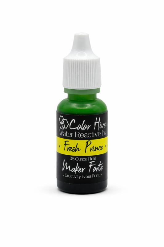 Fresh Prince Re-inker – Color Hive Water Reactive Ink Refill by Maker Forte
