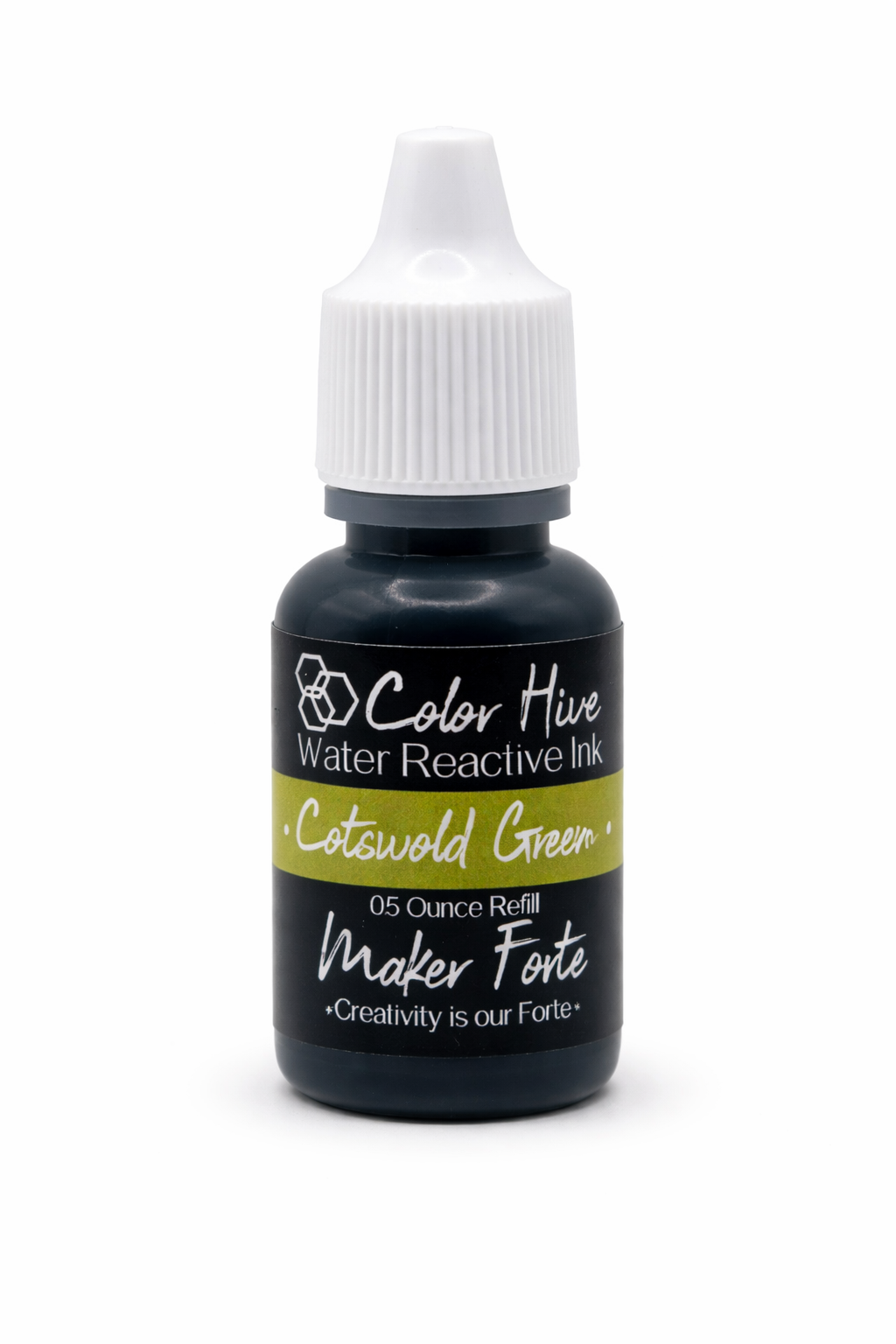 Cotswold Green Re-inker – Color Hive Water Reactive Ink Refill by Maker Forte