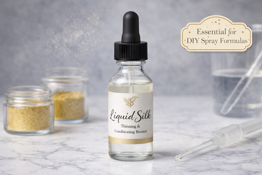 Liquid Silk – Thinning & Conditioning Booster (1oz Dropper Bottle)