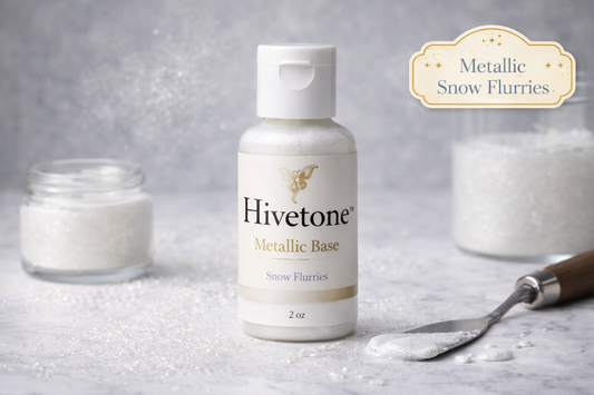Hivetone™ Metallic Base – Snow Flurries (2oz Flip-Top Bottle)