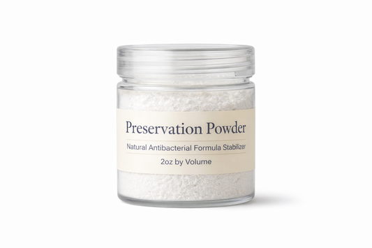 Preservation Powder – Natural Antibacterial Formula Stabilizer (2oz by Volume)