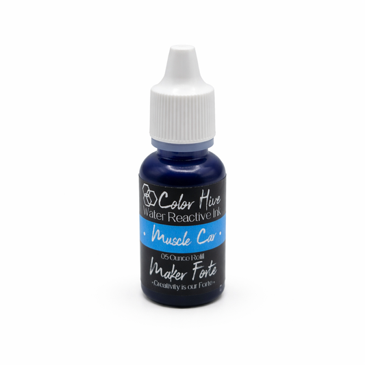 Muscle Car Re-inker – Color Hive Water Reactive Ink Refill by Maker Forte