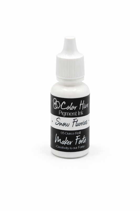 Snow Flurries Re-inker – Color Hive Pigment Ink Refill by Maker Forte