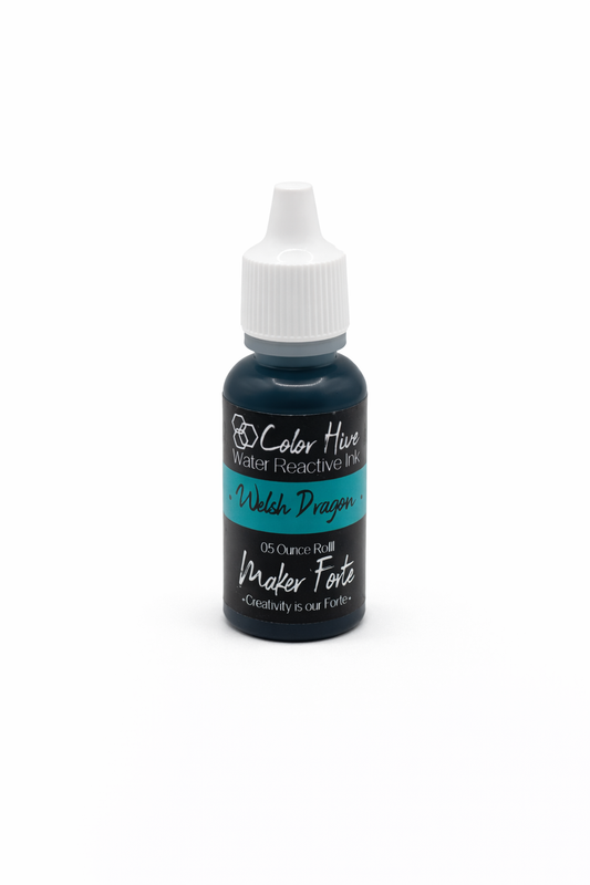 Welsh Dragon Re-inker – Color Hive Water Reactive Ink Refill by Maker Forte