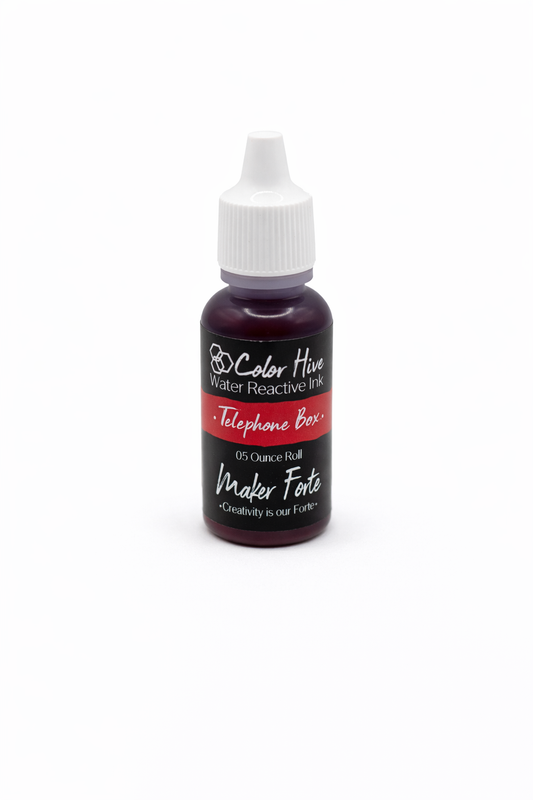 Telephone Box Re-inker – Color Hive Water Reactive Ink Refill by Maker Forte