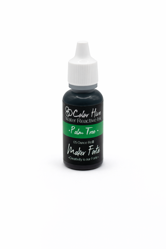 Palm Tree Re-inker – Color Hive Water Reactive Ink Refill by Maker Forte