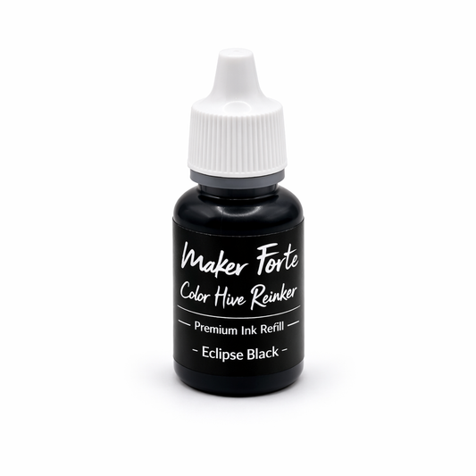 Eclipse Black Re-inker – Remarkable Hybrid Ink Refill | Color Hive by Maker Forte