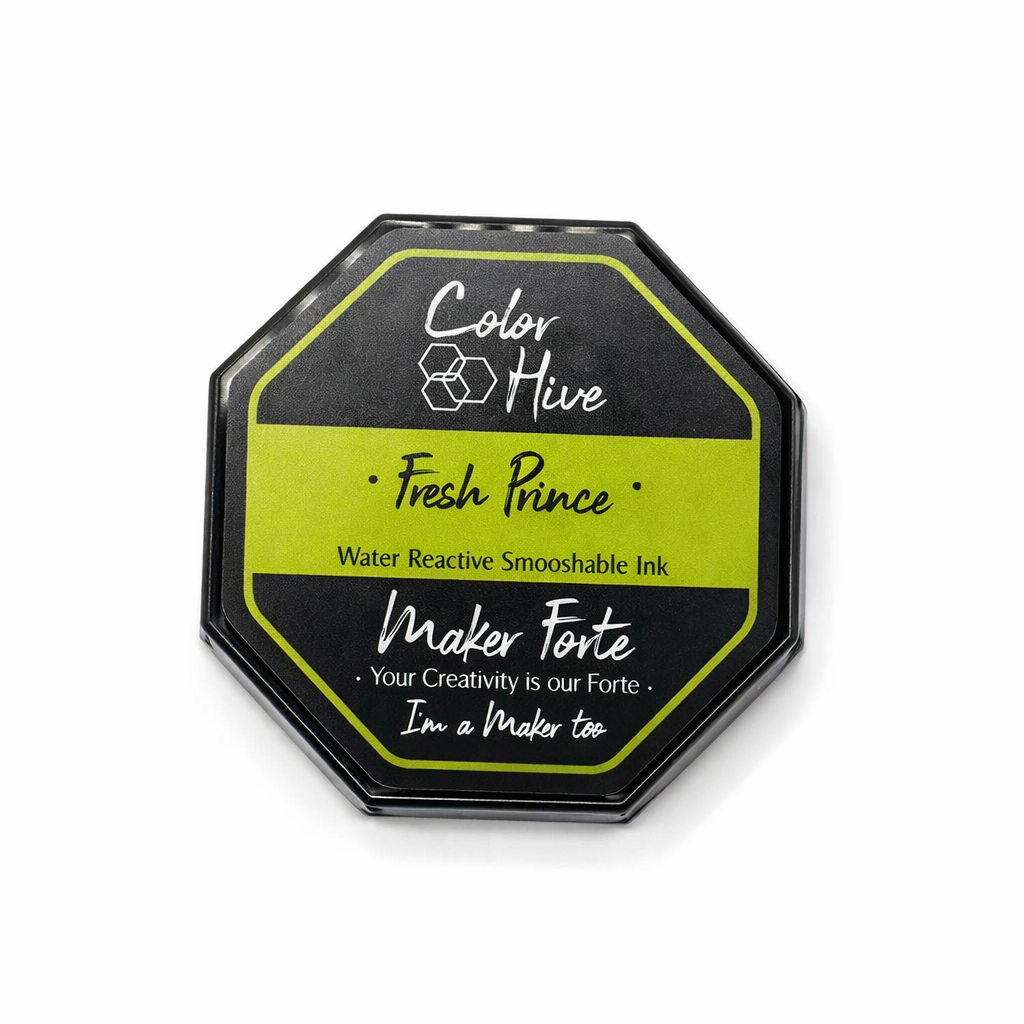 Fresh Prince Ink Pad – Color Hive Water Reactive Smooshable Ink