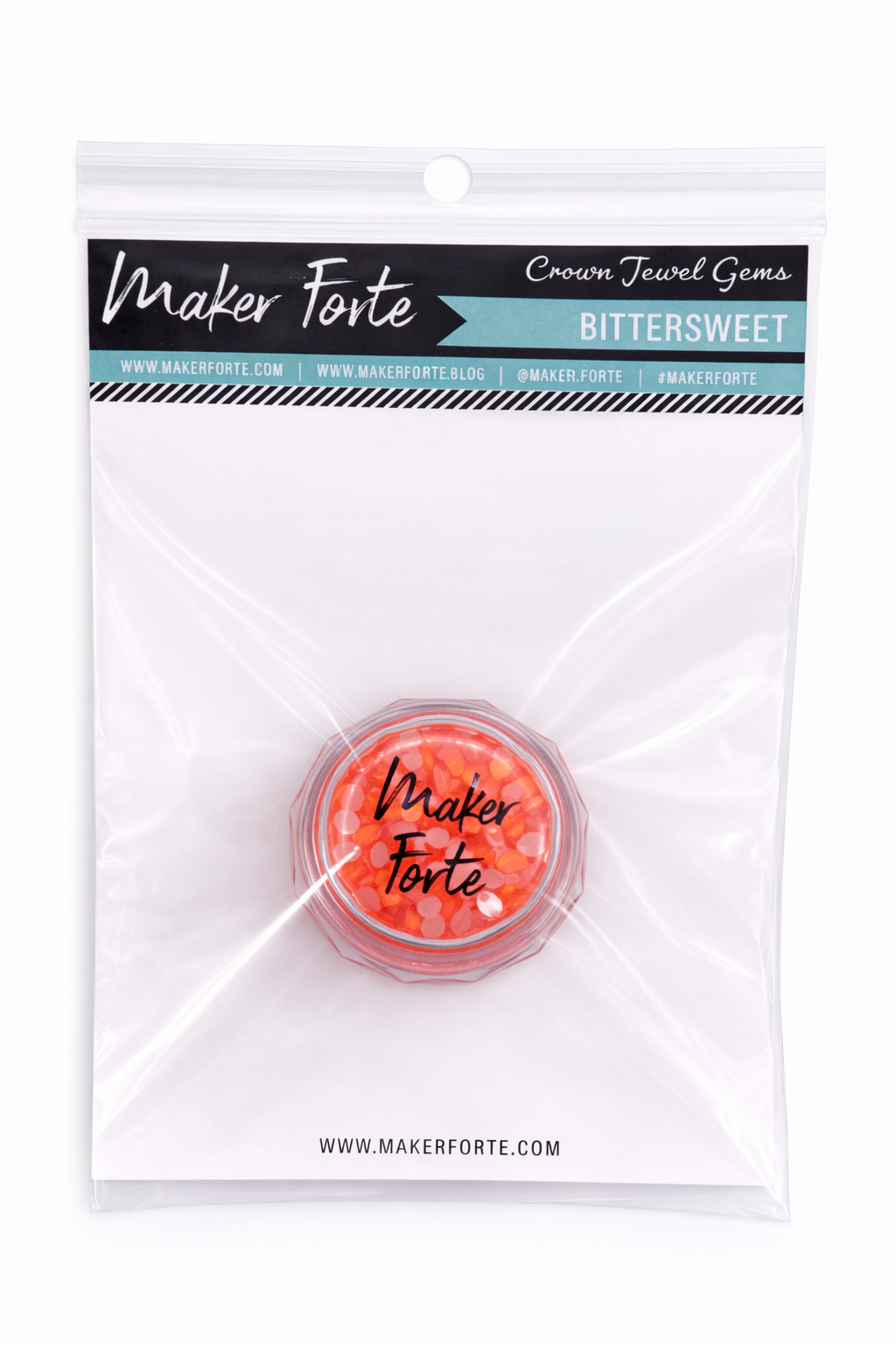 Bittersweet Crown Jewel Gems – Coral Red Flat Back Embellishments | Maker Forte