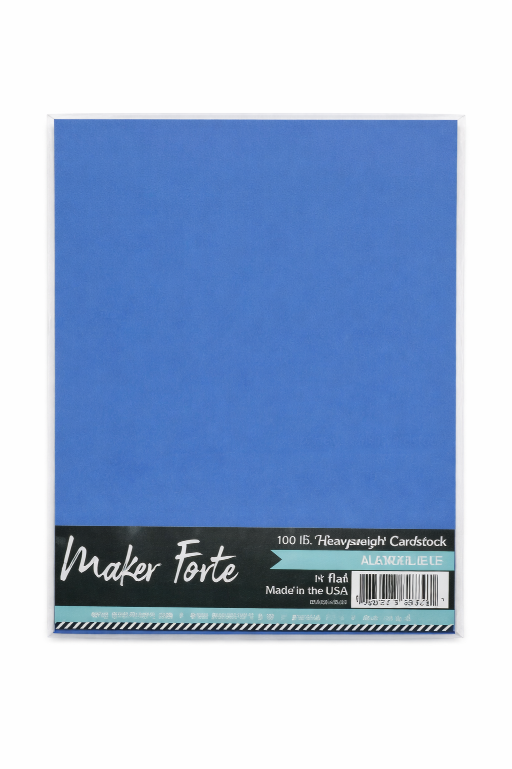 Alaskan Blue Cardstock – 100 lb Heavyweight – 8.5" x 11" – 10 Pack – Made in USA