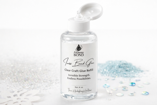 InvisiBond™ Clear Craft Glue Refill – 4 oz Super Strong Precision Adhesive