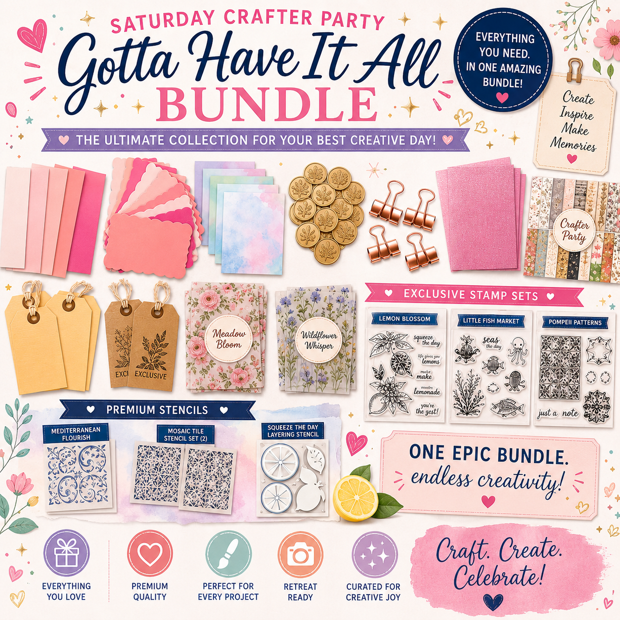 Saturday Crafter Party  Gotta Have It All Bundle