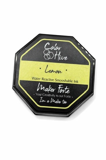 Lemon Ink Pad – Color Hive Water Reactive Smooshable Ink