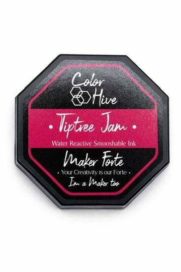 Tiptree Jam Color Hive Water Reactive Ink Pad – Maker Forte Deep Berry Smooshable Dye Ink
