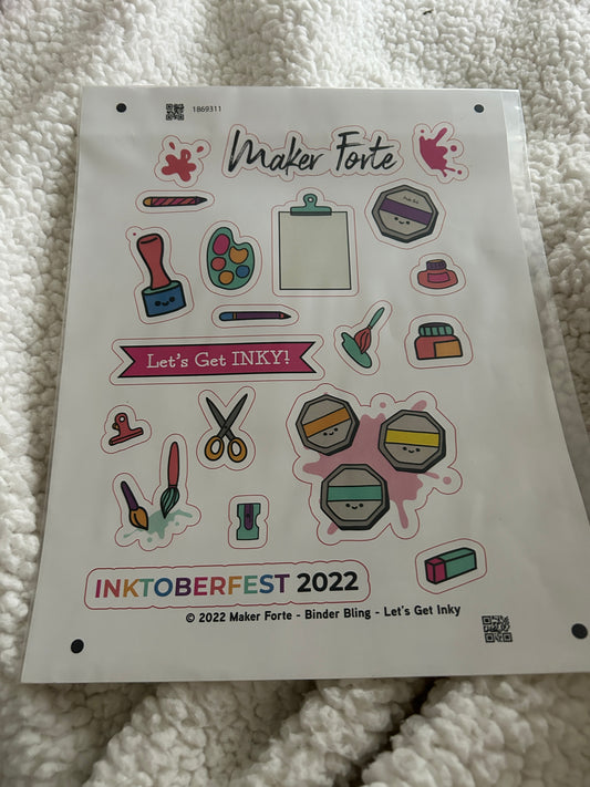 8.5 x 11 Sticker Sheet