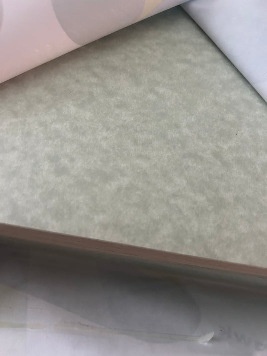 Seafoam Sparkle Vellum Cardstock (10 sheets)